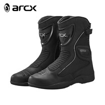 arcx Jacoese Bull Leather Rider Equipped Riding Shoes Men Locomotive Racing Boots Waterproof Locomotive Shoes Women L60568