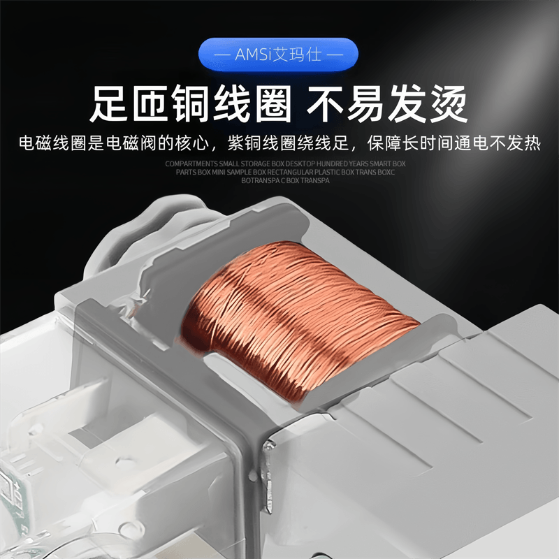 气动电磁阀3V210-08-NC一进一出二位三通换向阀气阀220V控制阀24V - 图2