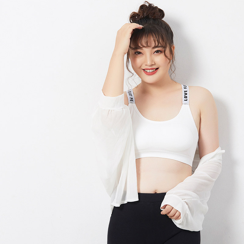 运动防震大码mm200斤少女学生文胸 童兰帝文胸