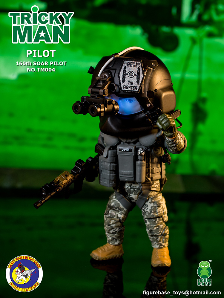 52TOYS FigureBase5寸兵人可动发光海豹6队尖兵TM003 TM004航陆-图3