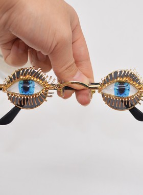 中古vintage恶魔之眼睛太阳镜