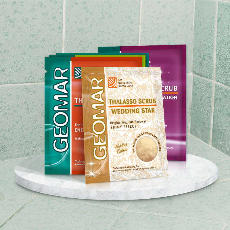 geomar吉儿玛旗舰店geomar吉儿玛旅行装6件套磨砂膏去鸡皮角质全身体嫩白吉尔玛240g1