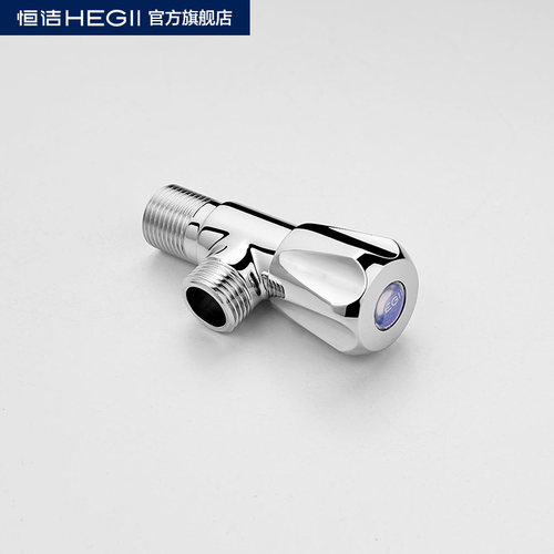 恒洁角阀角阀全铜冷热水阀门开关三通分水阀一进二出分水器HMA011 - 图2