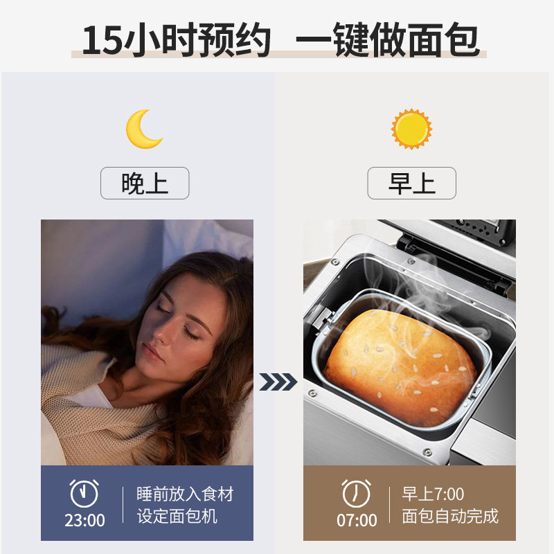  北美电器鑫诺科捷面包机