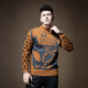 Zouk alien print new hot diamond sweater