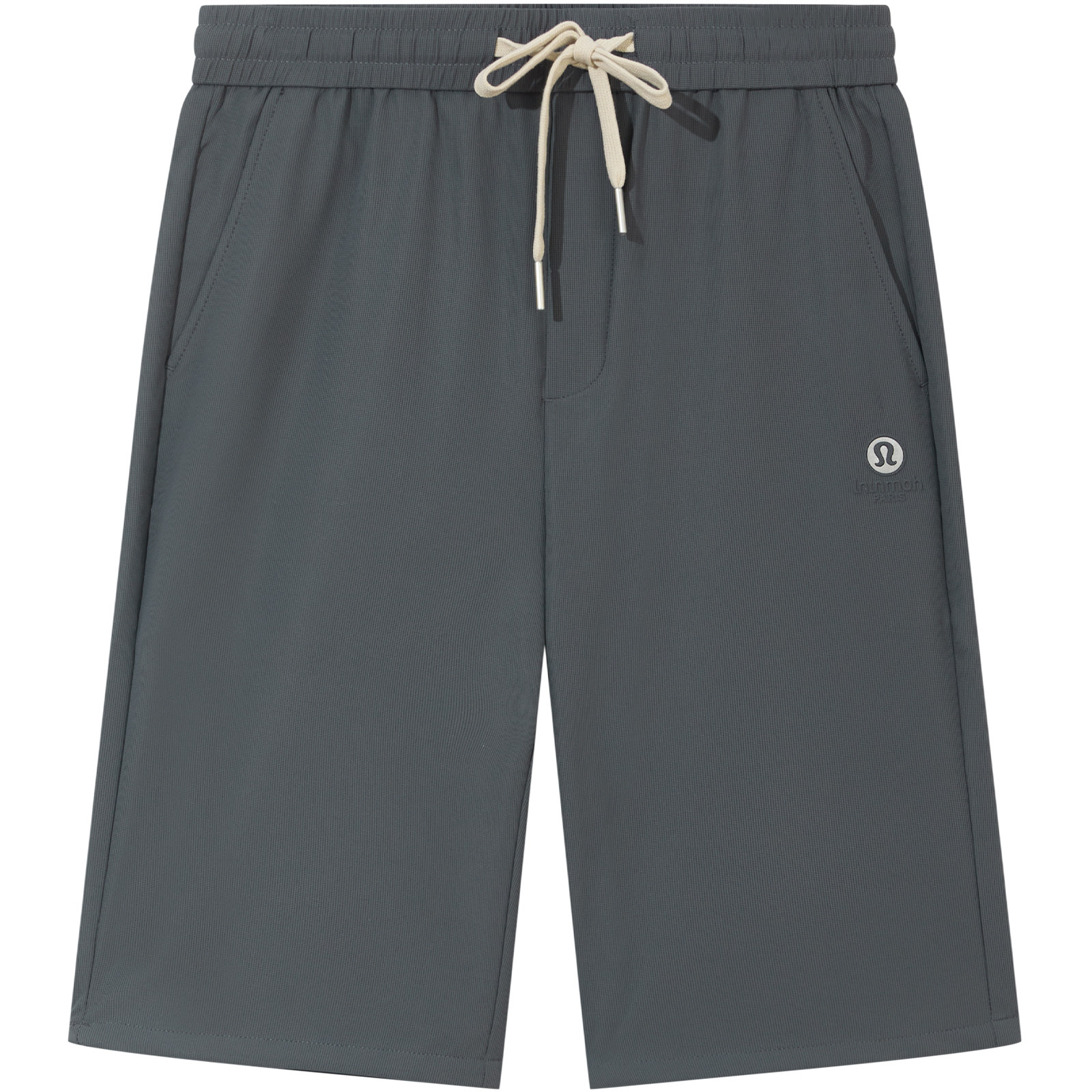 ZOUK男士短裤2025新款冰丝凉感字母压花潮牌裤子男休闲裤夏季薄款,淘宝优惠券,粉丝福利购,淘宝优惠卷