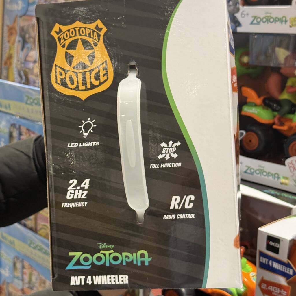 Costco代购迪士尼疯狂动物城尼克朱迪遥控车儿童玩具礼物送礼,淘宝优惠券,粉丝福利购,淘宝优惠卷