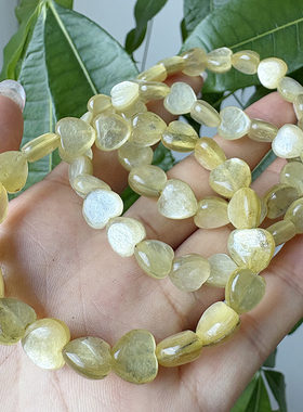 天然金云母爱心手链女款饰品