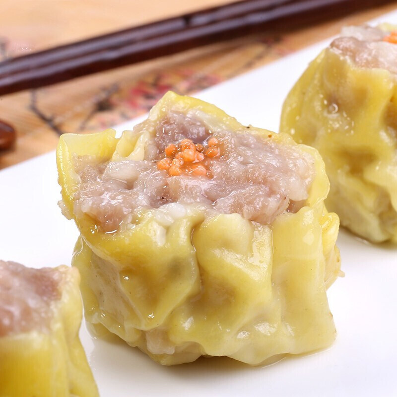 加藤利鱼籽猪肉烧卖鱼子烧麦干蒸含虾仁鱼子半成品茶楼点心 500g,淘宝优惠券,粉丝福利购,淘宝优惠卷