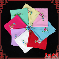 Opera Peking Opera Handkera Drama The More Theatrical Stage Performance Accessories Embroidered Handkera Lady Girl Embroidered Handkera