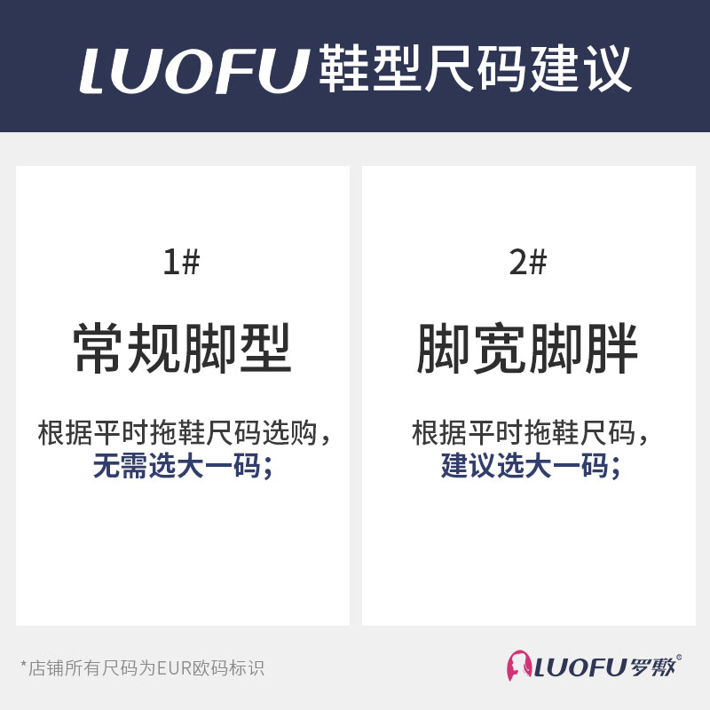 luofu罗敷拖鞋情侣男人字拖鞋休闲沙滩凉拖鞋男夏夹脚防滑平底鞋-图3