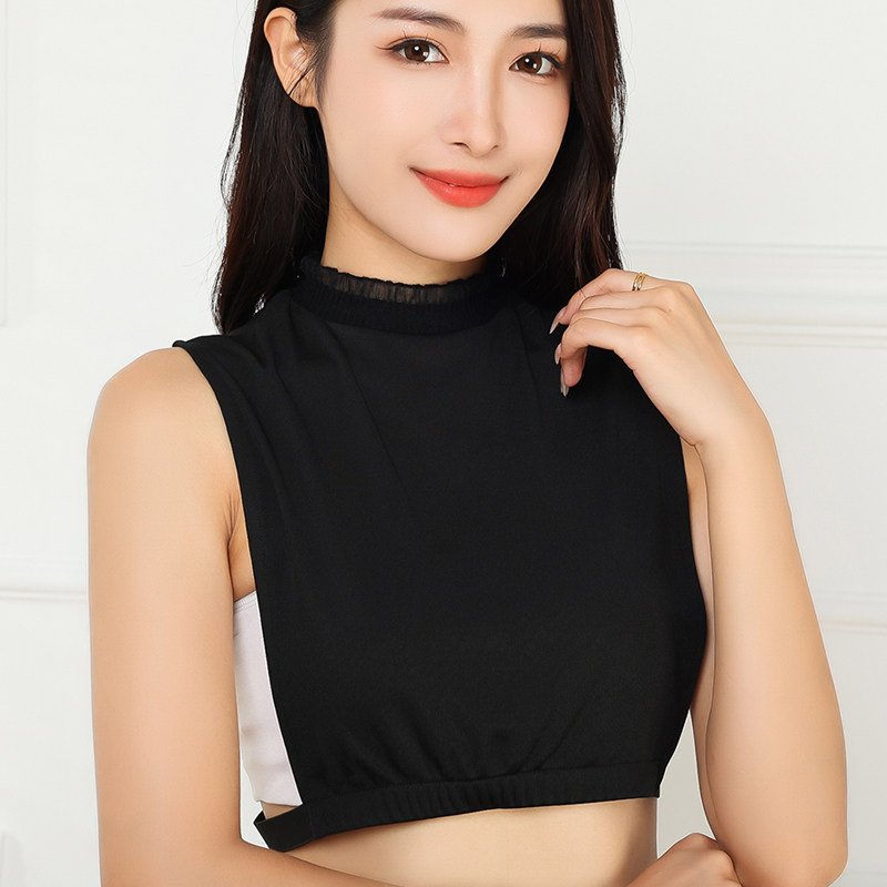 春秋冬保暖女假领子百搭半高领黑白色立领蕾丝针织内搭打底假衣领,淘宝优惠券,粉丝福利购,淘宝优惠卷