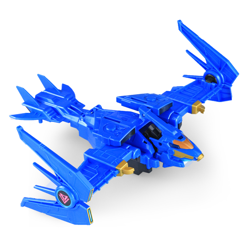 量子战队2之恐龙守护第二季翼龙战机恐龙变形战车儿童玩具男孩 - 图2