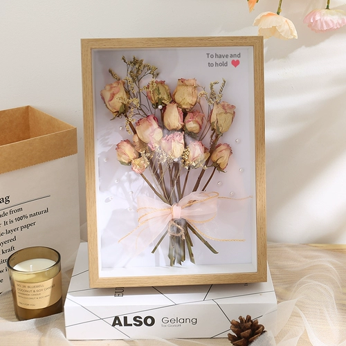 Трехмерная фоторамка, система хранения, салфетки с розой в составе, «сделай сам»