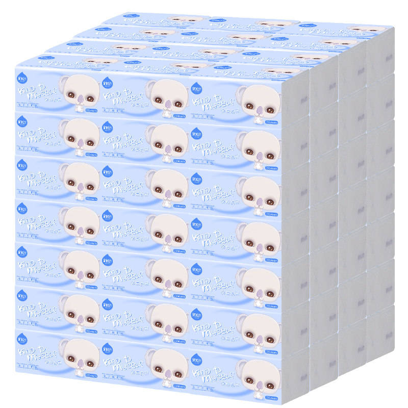 凤竹原木餐巾纸批发整箱家用卫生纸 凤竹抽纸