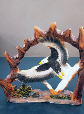 桌面小礼物树脂装饰摆件仿真动物