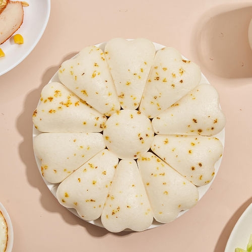 红枣南瓜糕 糯米糕速冻半成品营养早餐 发糕小吃软糯免切商用粥店 - 图1