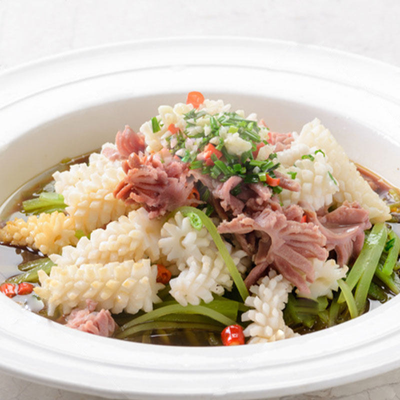 明丽肴粉丝鱿鱼蒜蓉免切新鲜鱿鱼铁板海鲜海鲜四宝冷冻半成品商用,淘宝优惠券,粉丝福利购,淘宝优惠卷