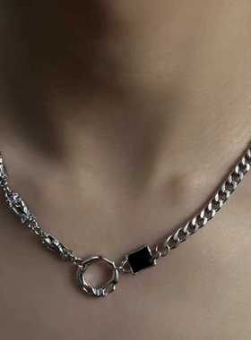 同款项链嘻哈痞帅毛衣链高街男款小众高级设计感个性潮送