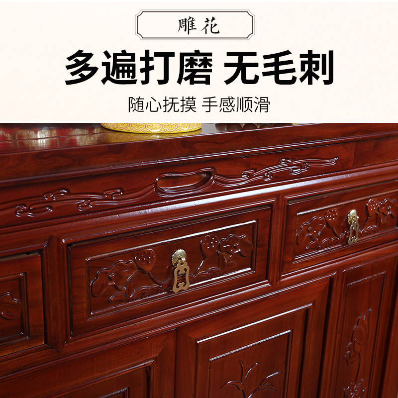 供桌香案家用佛台佛龛实木供台佛桌财神爷柜子中堂贡桌贡台神台柜 - 图0