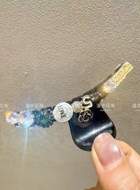 韩国精致巴洛克珍珠水钻发夹