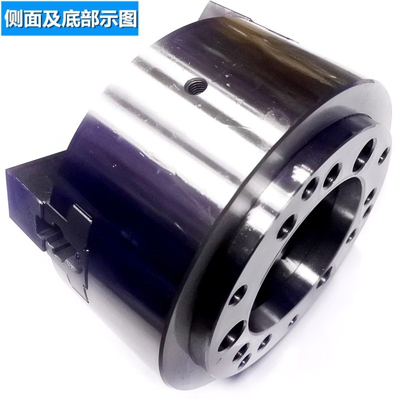 中空三爪卡盘液压动力中实卡盘油压夹头56810寸台湾标准加硬钢体,淘宝优惠券,粉丝福利购,淘宝优惠卷