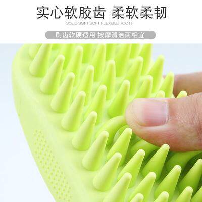 狗狗洗澡刷子泰迪比熊按摩神器通用型宠物用品金毛冲凉沐浴露刷子 - 图1