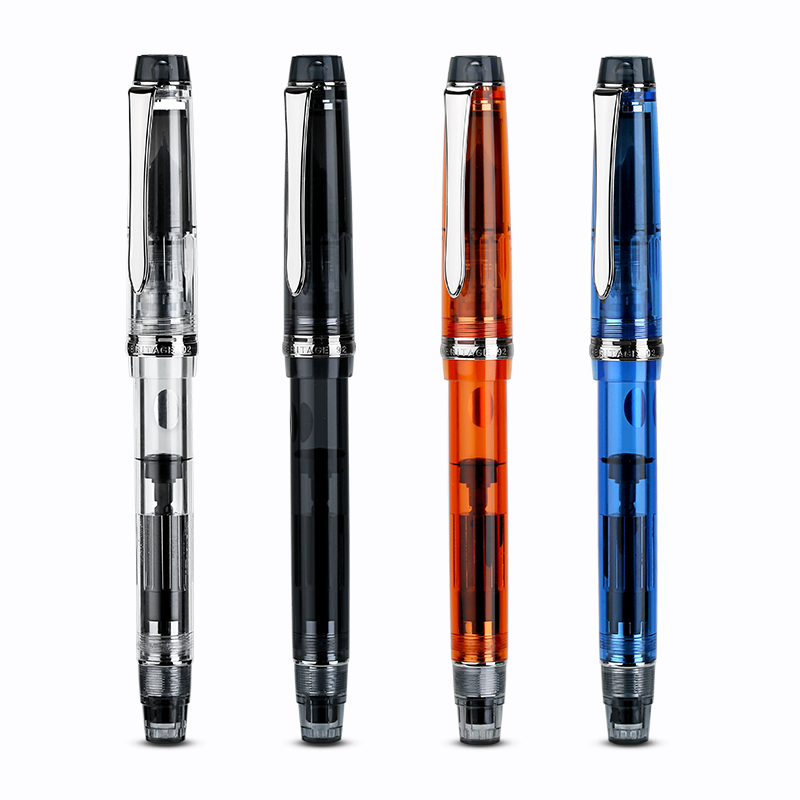 【12期免息】日本PILOT/百乐限定 CUSTOM HERITAGE 92活塞上墨14K金钢笔 FKVH-15SRS礼盒装送礼商务办公