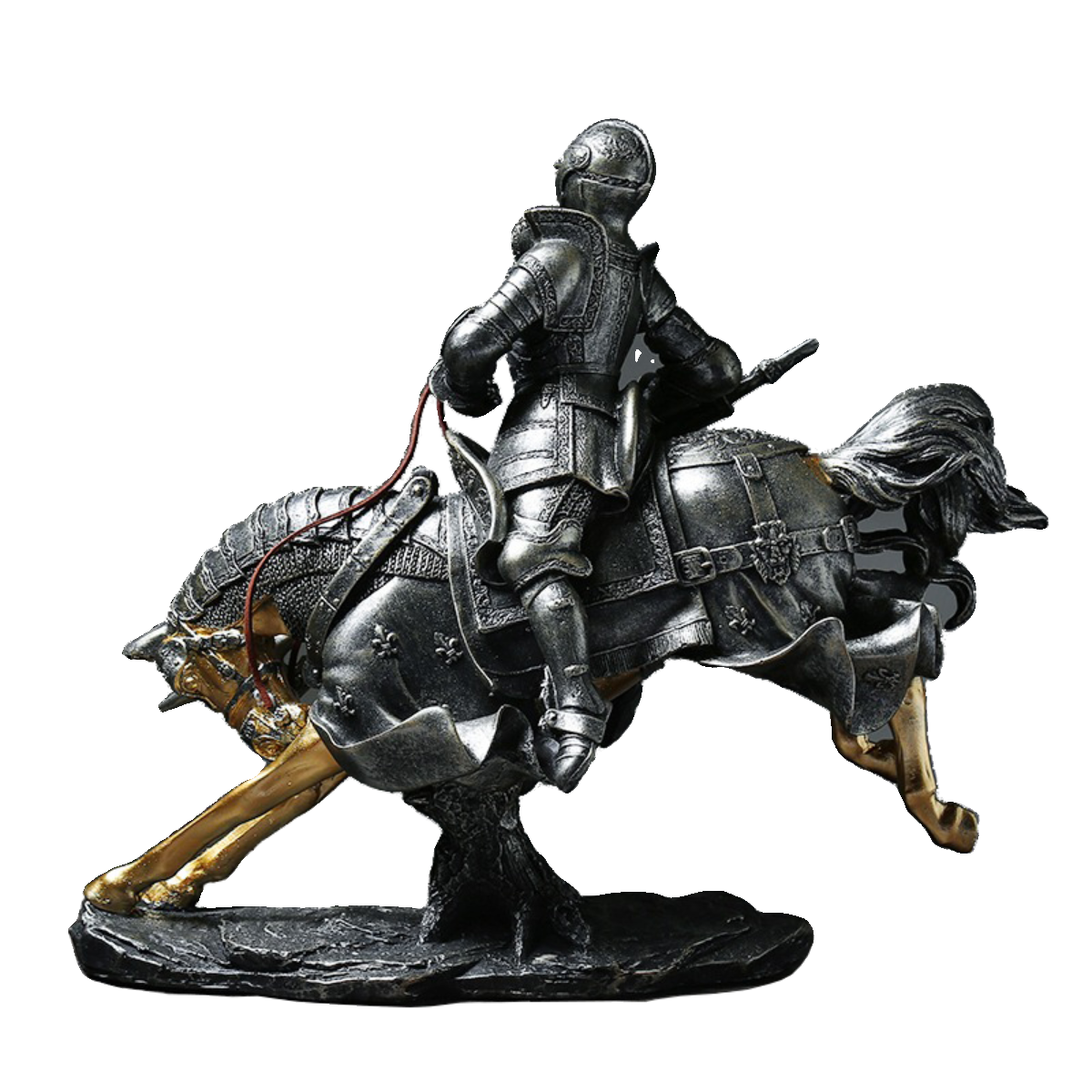 美式复古骑士摆件电视柜酒柜办公室装饰罗马盔甲士兵模型家居饰品,淘宝优惠券,粉丝福利购,淘宝优惠卷