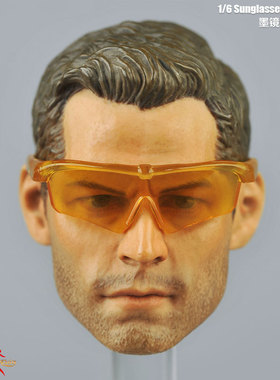 1/6兵人偶用墨镜 眼镜模型 散件战术 射击眼镜 ACG-36