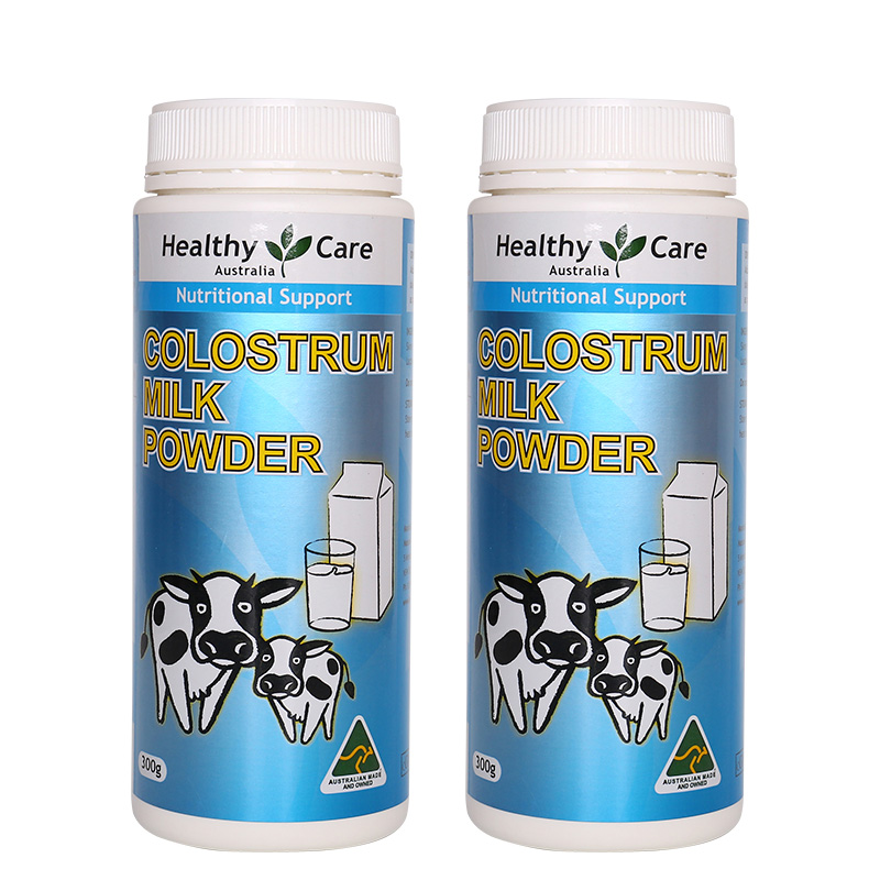 HealthyCareAustralia海外旗舰店healthy care牛初乳粉澳洲奶粉球蛋白增强免疫力hc进口儿童牛初乳3