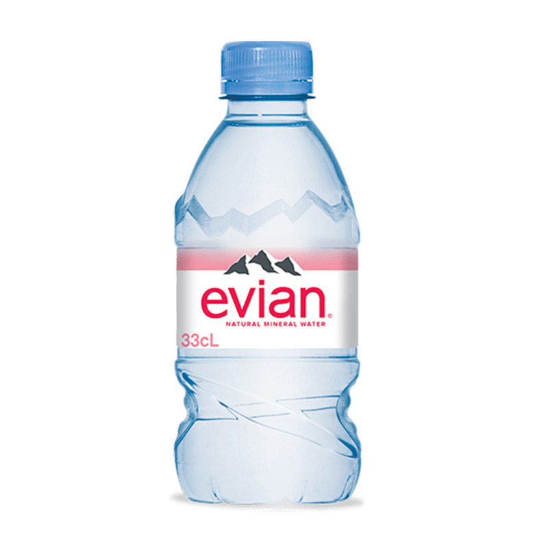 法国进口evian依云矿泉水330ml/500ml*24小瓶/整箱高端碱性饮用水 - 图3