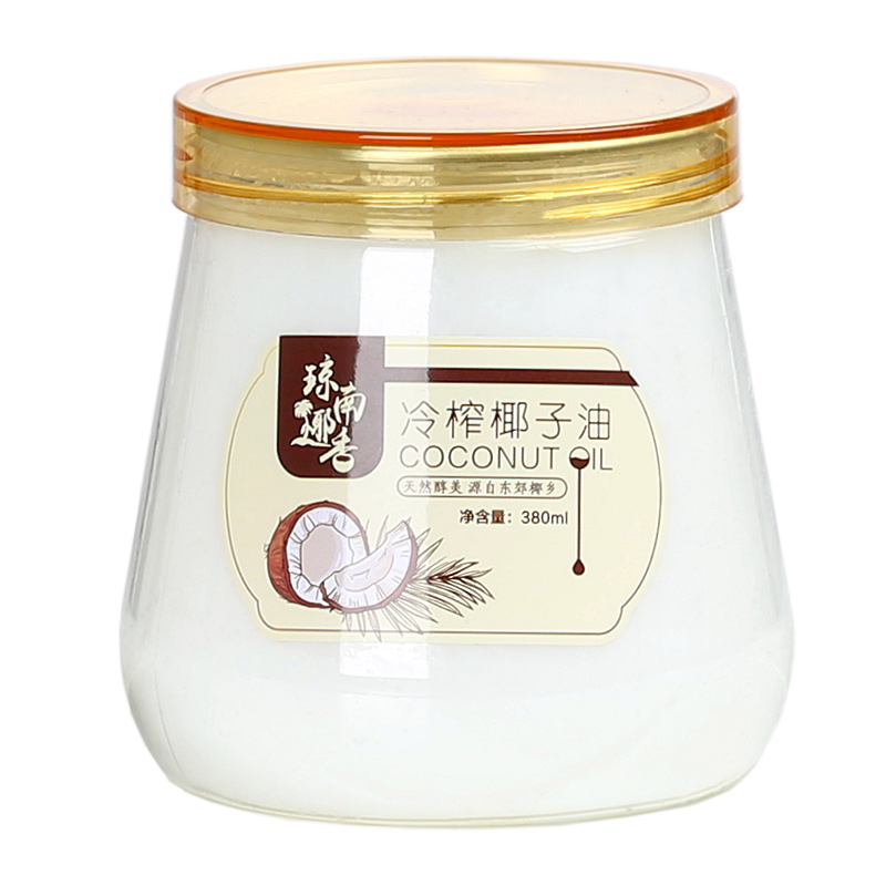 琼南椰香 椰子油食用椰油纯海南新鲜榨mct生酮防弹咖啡380ml*3瓶 - 图3