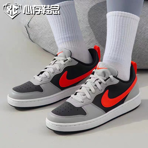 耐克女款鞋子正品Nike Court Borough Low 2板鞋休闲鞋DV5456-104 - 图2