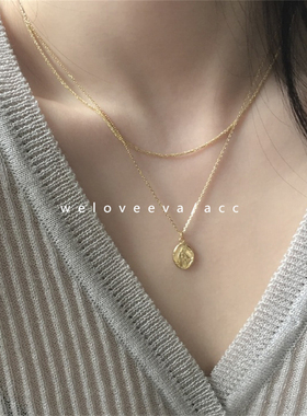 acc韩国超精致光版银项链