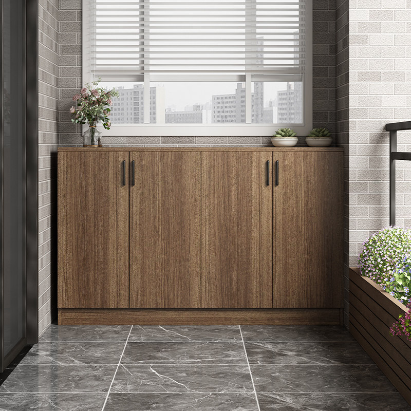 阳台储物柜防晒置物柜家用大容量杂物收纳柜子地柜矮柜飘窗柜靠墙,淘宝优惠券,粉丝福利购,淘宝优惠卷