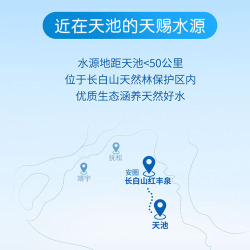统一爱夸矿泉水570ml*15瓶整箱定制logo长白山天然矿泉小瓶饮用水 - 图2
