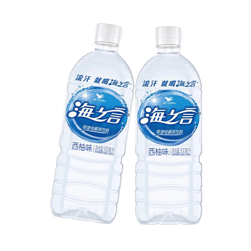 统一海之言西柚味900ml*8瓶整箱包邮特批价夏日流汗补水果味饮料 - 图2