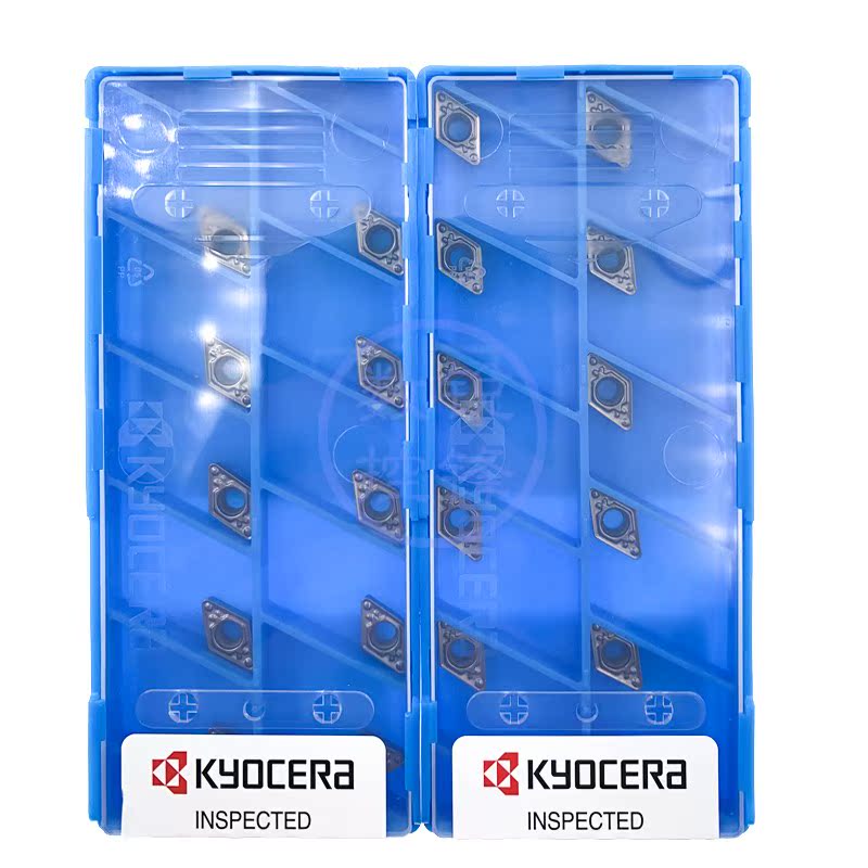 京瓷数控刀片 DCMT070208HQ TN60 金属陶瓷 镗孔刀头 - 图0