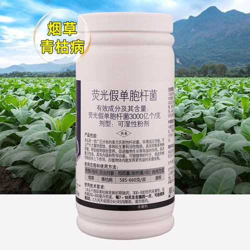 惠民细杰 3000亿孢子 荧光假单胞杆菌 番茄烟草青枯溃疡病 杀菌剂 - 图0