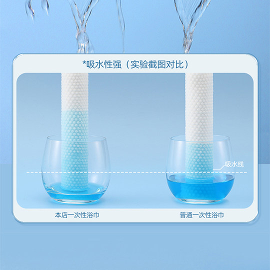 Полотенца и банные полотенца в индивидуальной упаковке для путешествий и деловых поездок.