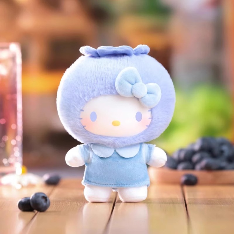 TOPTOY新品HelloKitty果香乐园系列毛绒盲盒潮玩摆件搪胶玩偶礼物 - 图1