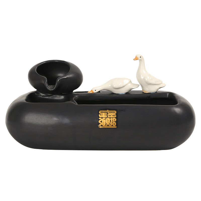 陶瓷流水摆件喷泉小型桌面客厅茶桌办公室装饰品循环水景开业礼品,淘宝优惠券,粉丝福利购,淘宝优惠卷