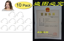 Extras Replacement Mouthpieces For Speak Out Game (10 Pack)