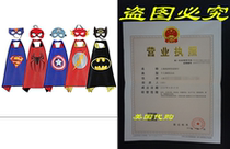 MIJOYEE Superheros Capes and Mask Costumes for kids 5Pcs Ca
