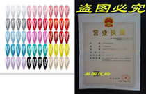 Habibee 60pcs New Design Snap Hair Clips 30 Pares 2 Inch No