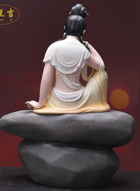 格兰吉陶瓷观音摆件佛像供奉摆件