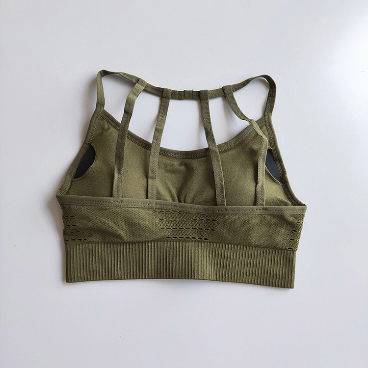 清仓处理美背四根带运动文胸透气定型跑步瑜伽健身bra女背心内衣