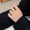 Adjustable money Duoduo coins string copper coins ring for women