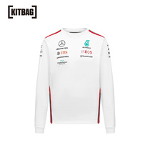 Mercedes Benz AMG Petronas F1 2023 Fleet Long sleeve driver T-shirt-white